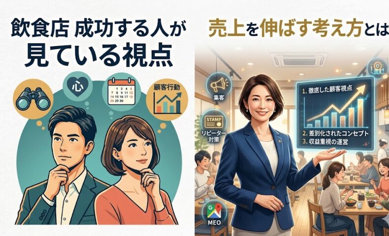 繁盛店店主の「頭の中」を覗く。売上を伸ばす人が共通して持っている「3つの視点」とは？