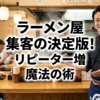 ラーメン屋集客・リピーター増の魔法の術